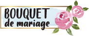 Logo bouquet de mariage